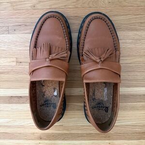 Dr. Martens Brown Tassel Loafers